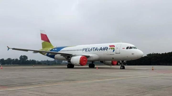 Kerusakan Ekor, Pesawat Pelita Air Delay 7 Jam di Pekanbaru